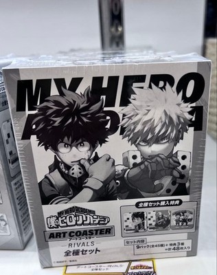 My Hero Academia Art Coaster Rivals Complete Set Official Anime ...