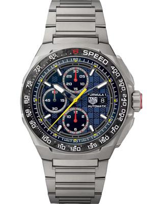 Tag Heuer Formula 1 Oracle Red Bull Racing 44 mm Titanium Watch CBZ2080.BF0009