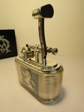 Dunhill / Joseph Lucas Table Desk Lighter Aquarium Style 1950s