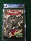 Amazing Spider-man #41 CGC 6.0  WHITE Pages! 1st Rhino 1966 Custom Label Romita