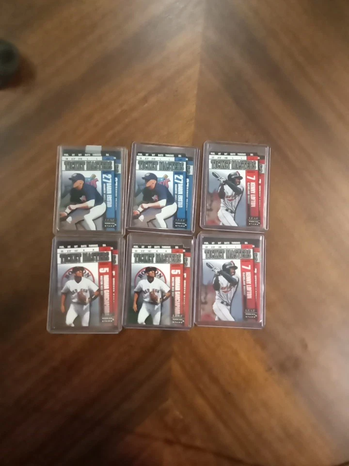 LeafRookies&Stars Ticket Masters 1998 DieCuts #9Nomar Garciaparra/250 termina pronto Foto 2 de 4