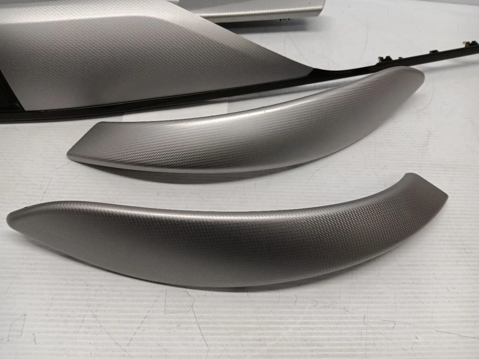 Juego de molduras interiores BMW F36 428i 435i 440i 430i acabado aluminio OEM Foto 4 de 4