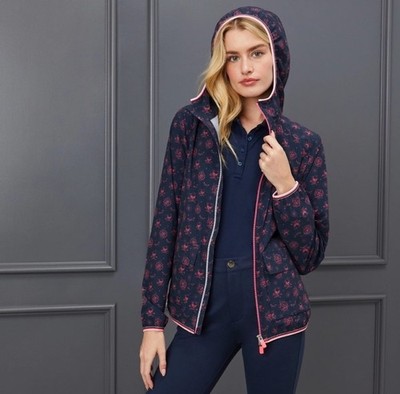 G/Fore Womens Skull & Ts Featherweight Jacket XS Twilight Pink Golf GFore