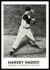 Harvey Haddix 1977-84 Galasso Glossy Greats #241 Pittsburgh Pirates