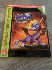 Spyro 2 Ripto's Rage Playstation 1 PS1 Prima's Official Game Strategy Guide