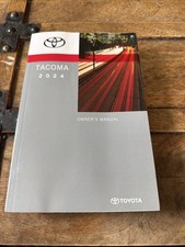 2024 Toyota Tacoma Owners Manual