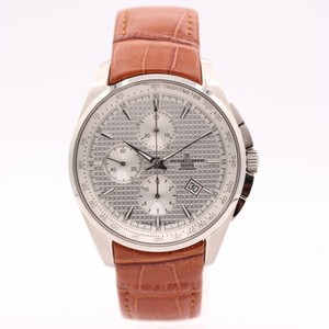 Jacques Lemans Geneve Mens Watch 26mm Silver Two Tone Swiss New Battery 7.75\