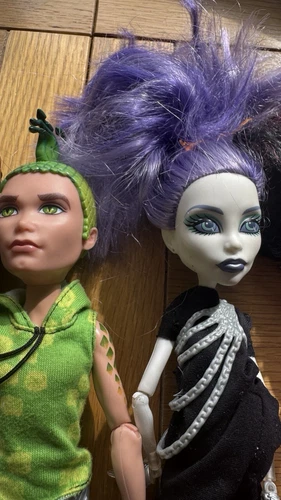 Monster High Muñecas Paquete x20 Accesorios Ropa Mascotas Figuras Raras - Imagen 14 de 21