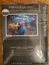 Dimensions Gold Collection Counted Cross Stitch Kit 70-35312 Northern Night 2014