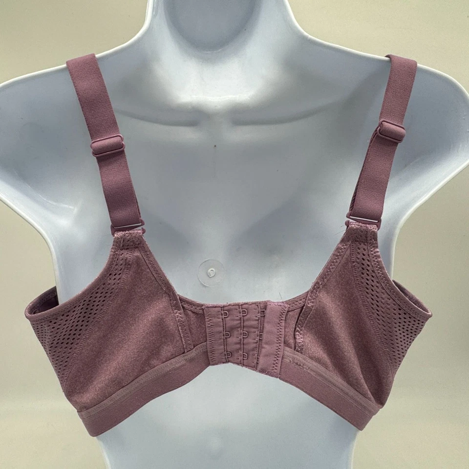Sujetador deportivo convertible con aros Wacoal para mujer 36DDD rosa ropa deportiva Foto 2 de 4
