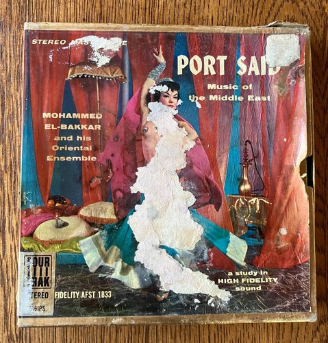 Port Said Music of the Middle East Audio Fidelity 4Track Stereo Reel 2 Reel Good - Bild 1 von 4