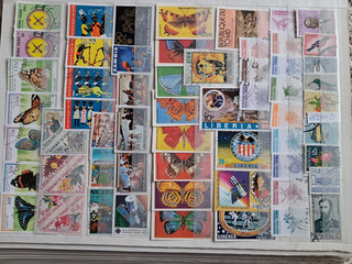 Briefmarken Afrika ca 60st Sammlung Ungestempel8 Gestempelt.