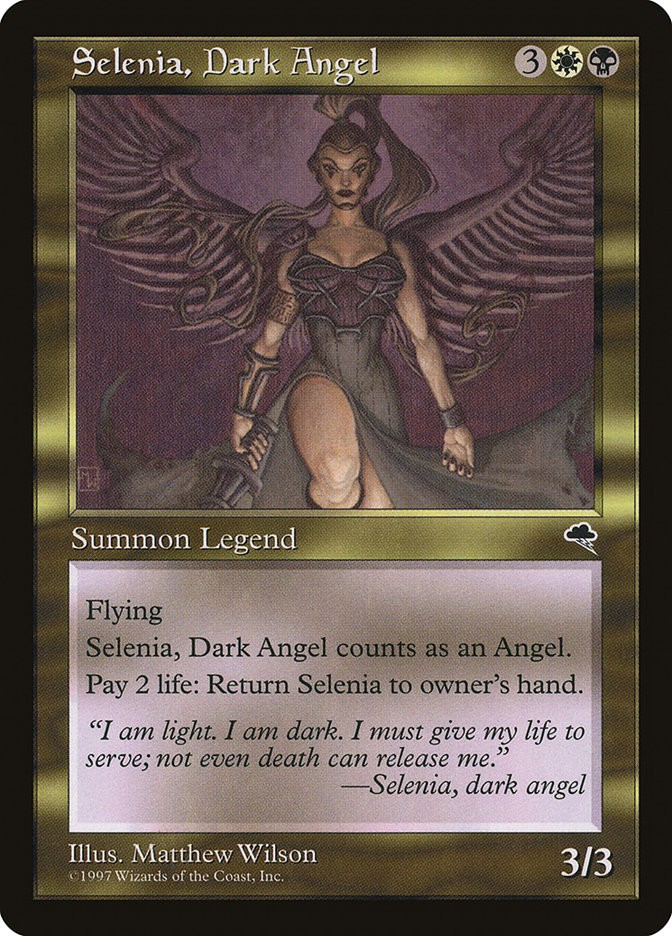MTG Selenia, Dark Angel  - Tempest #270