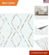 Affordable Retro Vinyl Tiles - Self-Adhesive, Easy DIY, 20 Tiles Included