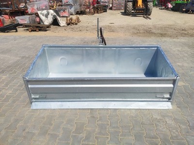 Tractor Heckcontainer 100 cm 1 m Schlepper Heckmulde Transportcontainer Mulde