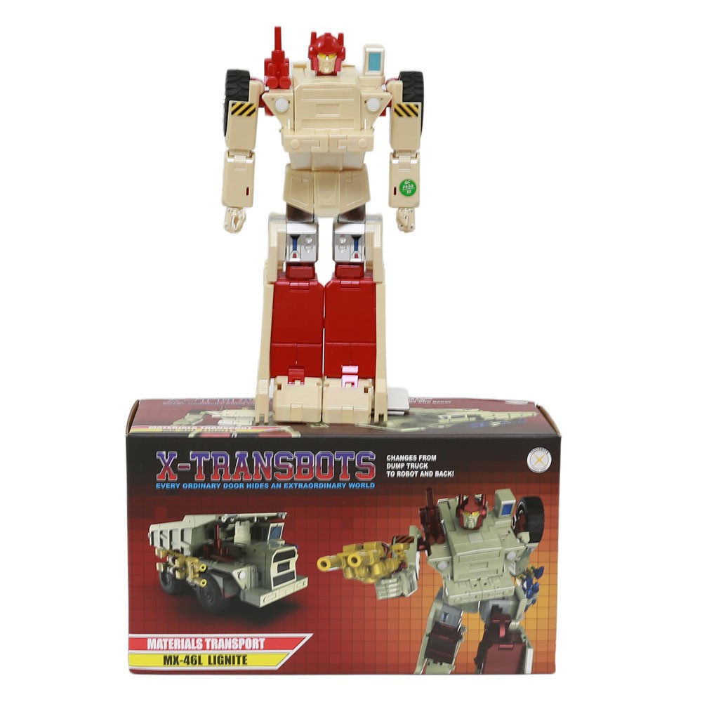 In Stock X-Transbots MX-46L Lignite Landfill Trasnforms Toy Action Figure