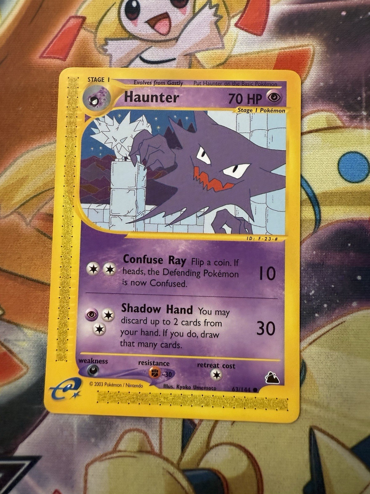 2003 Pokemon Skyridge Haunter 63/144 Near Mint