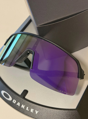 Oakley Sutro Lite OO9463 Sunglasses Matte Black Frame Prizm Purple Lens