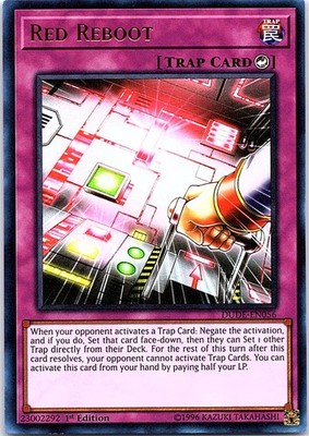 Yugioh: Red Reboot - DUDE-EN056 - Ultra Rare - 1st Edition NM