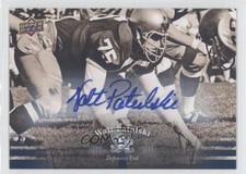 2013 Upper Deck University of Notre Dame Auto Walt Patulski #19 Auto 0p5
