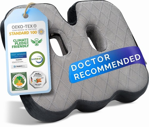 ® Seat Cushion for Office Chairs | Orthopedic Office Chair Cushion | Designed...