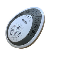 Homedics Sound Machine Sleep Baby Relaxing Soother Portable Travel White