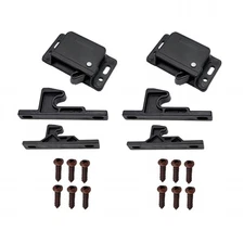H3167 Universal Push Latch 2-Pack 10 lb. Force Cabinet Door Hardware Catch