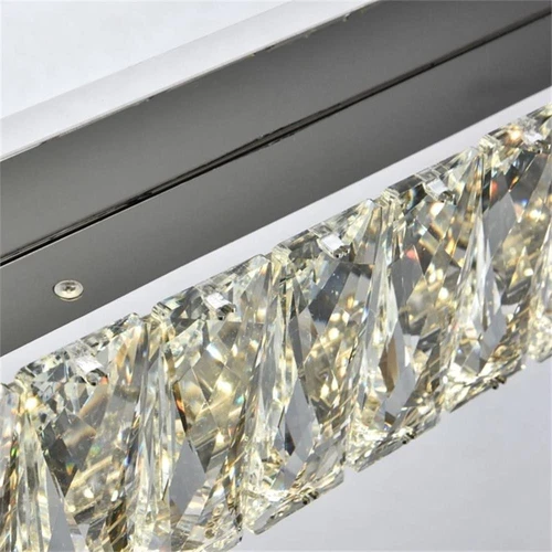 Elegant Lighting Monroe 35.4" Royal Cut Crystal Vanity Light in Chrome - Picture 4 of 5