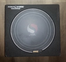 Old School Kicker USA Solo Baric Equipped Sealed Factory Enclosure SCS12D4