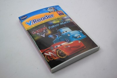 Vtech V.Reader Disney Pixar CARS Toon Tokyo Mater Reading Games Story Dictionary