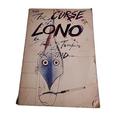Curse of Lono Hubter Thompson 1983 Paperback Book