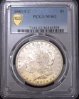 1883 CC Morgan Dollar MS62 PCGS