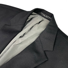 Hugo Boss Men s Pasollini/Movie US Flannel 2-Button Blazer Black USA 44L