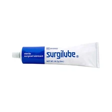 Surgilube Lubricating Jelly - Carbomer free Sterile 2 oz. Tube 12 per Box