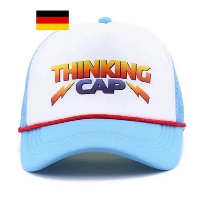 S3 Dustin Thinking Cap Cosplay Baseball Cap with Letter Print