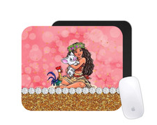 Moana Adventure Mouse Pad Island Princess Desk Mat Custom Fantasy Gift