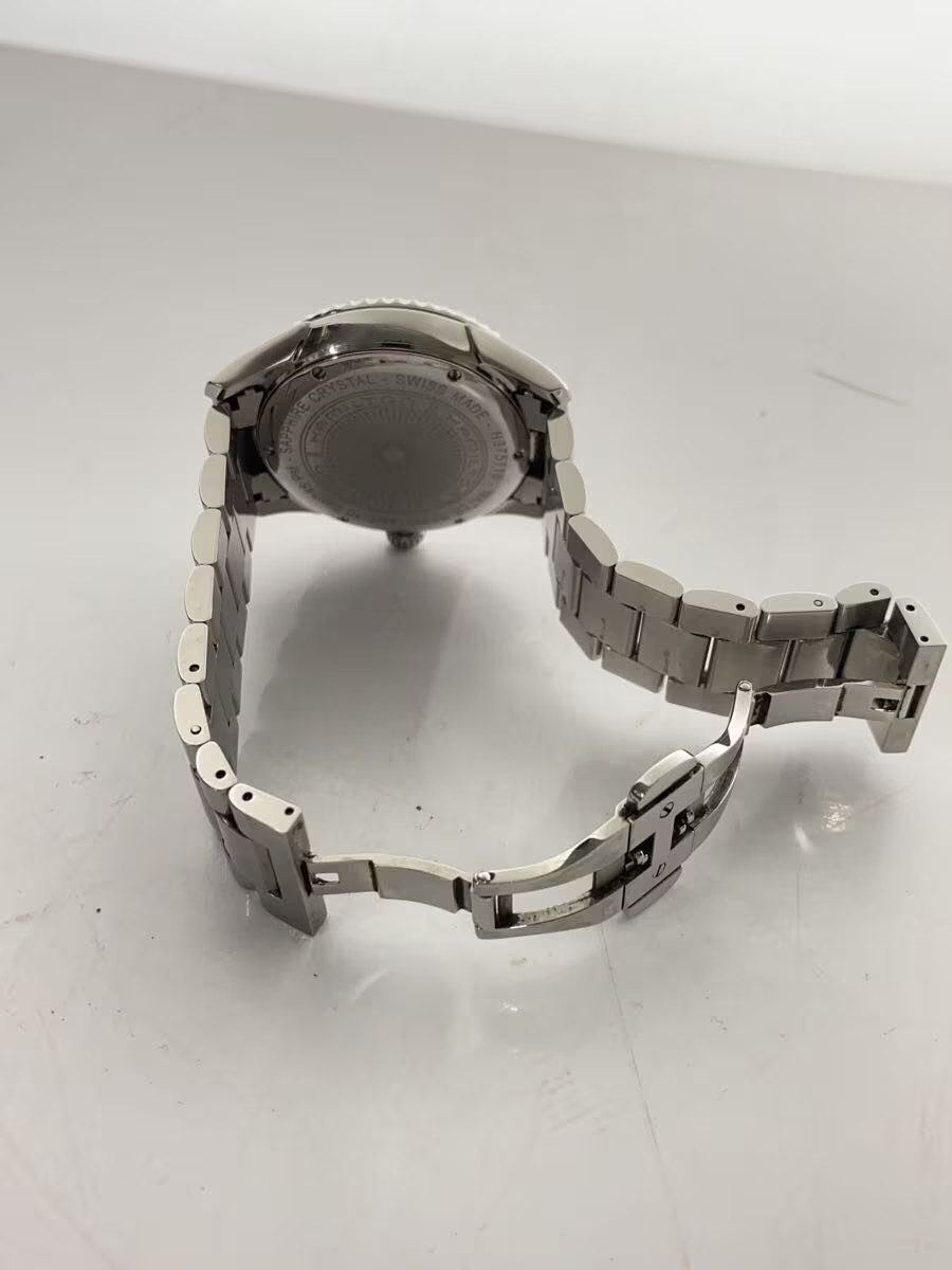 HAMILTON Quartz Watch Analog BLK SLV H375110 image 4