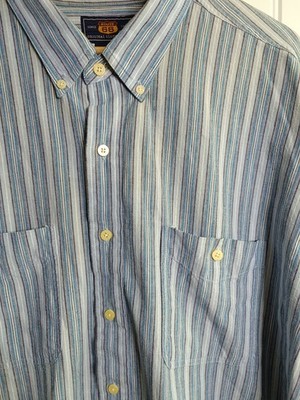 Vintage VTG Route 66 Button Down 100% Cotton Beach Vacation Casual Bohemian Dad