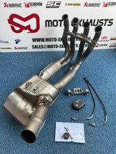 BMW S1000RR M1000RR K67 Akrapovic Testate di Scarico Titanio OEM 2019 - 2024