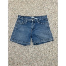 Levi s 515 Jean Shorts Size 6 Medium Wash Zipper Fly
