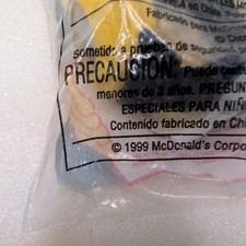 1999 Mcdonald  s Disney Inspector Gadget Watch Happy Meal Toy Sealed Vintage