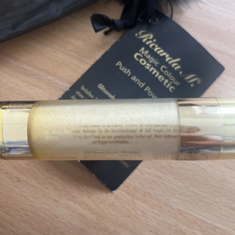 2 x Ricarda M Puder Powder Echthaarpinsel Magic Color Push & Powder NEU OVP - Bild 3 von 4