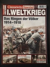 Clausewitz Spezial I. Weltkrieg 1914-1918 neuwertiger  Zustand