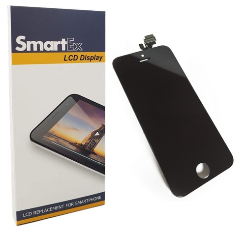 Wyświetlacz LCD Smartex® czarny do iPhone 5 - kompatybilny, bez narzędzi - Zdjęcie 2 z 6