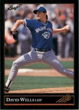 1992 Leaf Black Gold David Wells Toronto Blue Jays #483 Baseball Card
