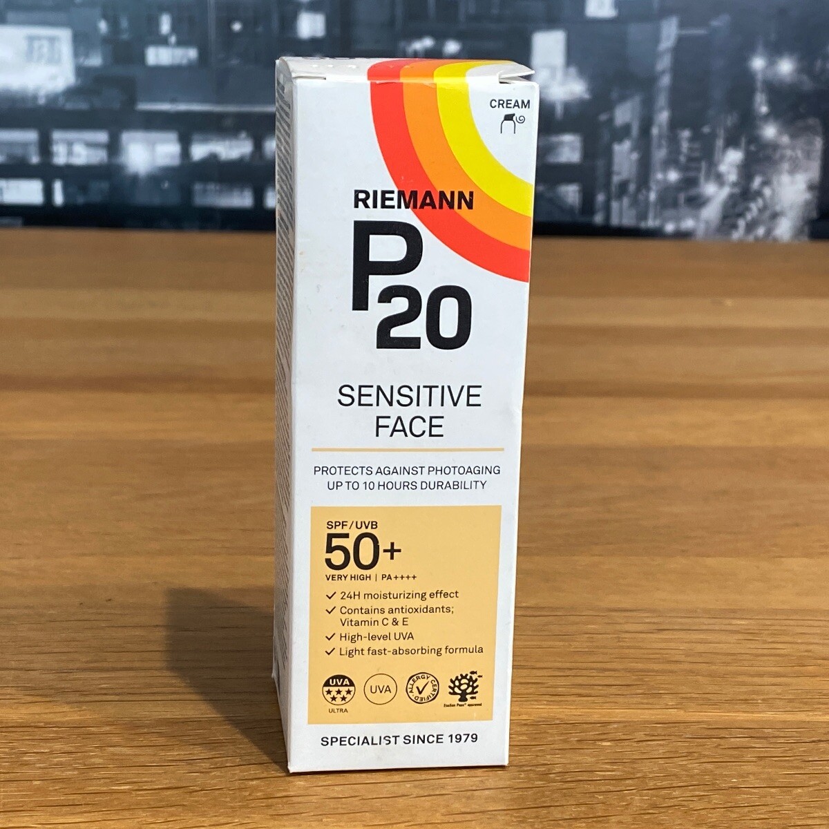 🟢 Riemann P20 Sensitive Face Sun Protection SPF50+ Cream 50g 100% Original