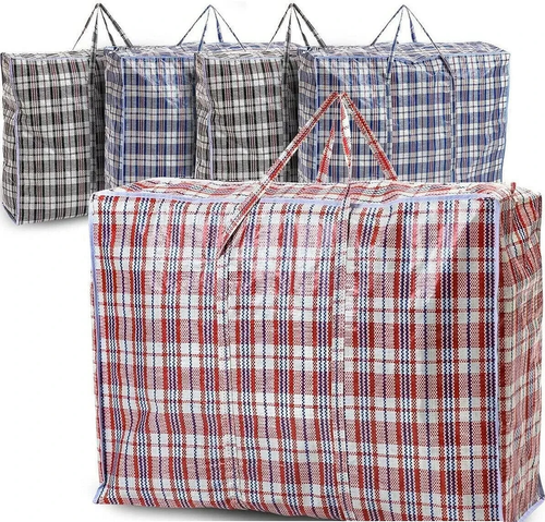 5x Extra Strong and Durable Laundry Bags Jumbo Shopping, Moving, Storage - UK - Picture 4 of 4