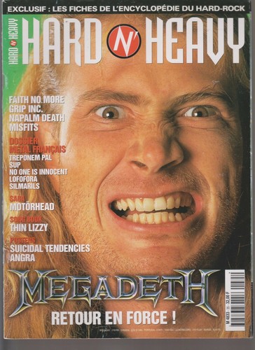 HARD N' HEAVY N°35 MAGADETH / FAITH NO MORE / METAL FRANCAIS / MOTORHEAD / ALIVE