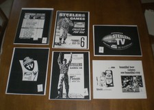 SCHMIDTS BEER B&W STEELERS PRINTS  - YOUR CHO...