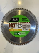 EAB Miter Wood Industrial Saw Blade 10" X 60 Teeth 1018322